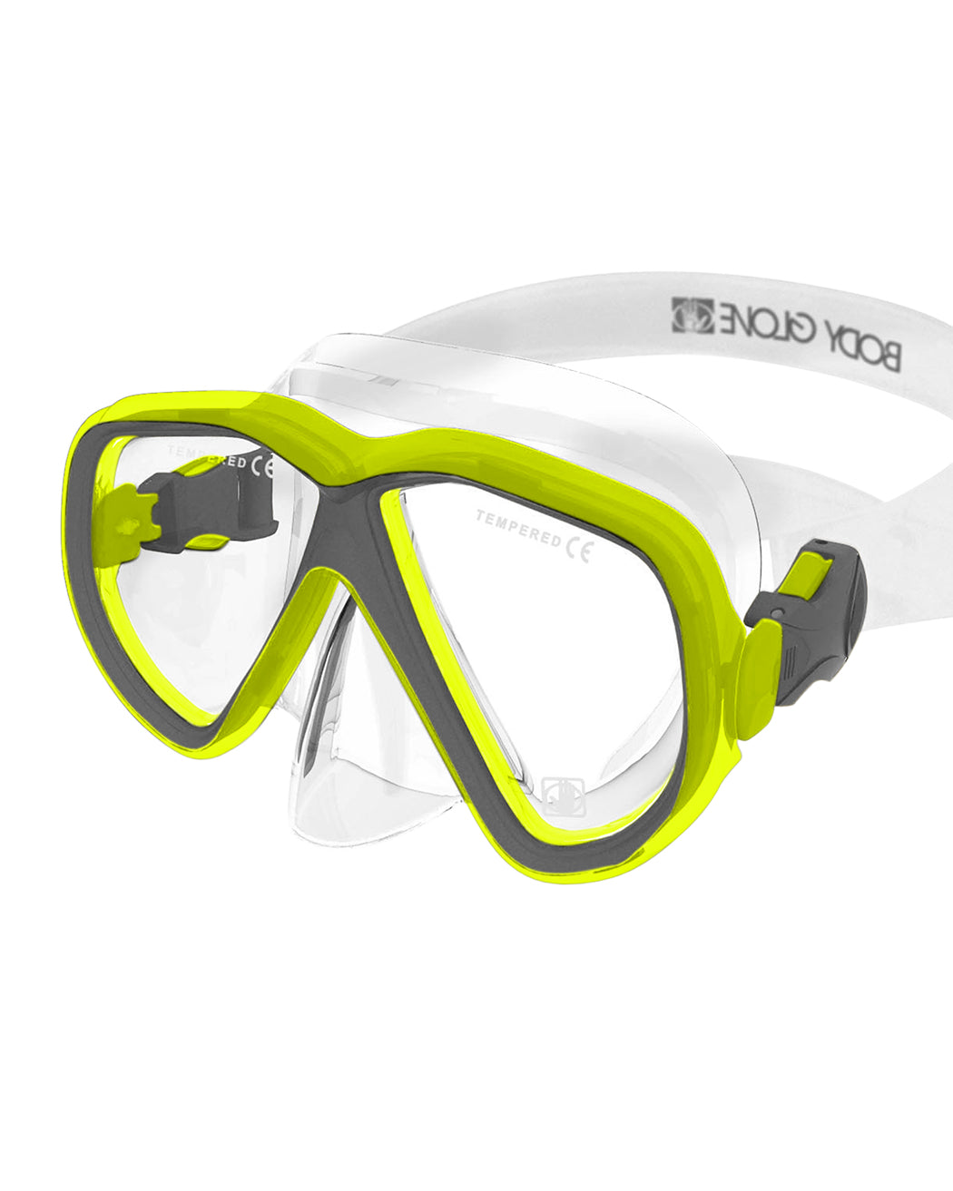 Azores Mask - Citron/Grey