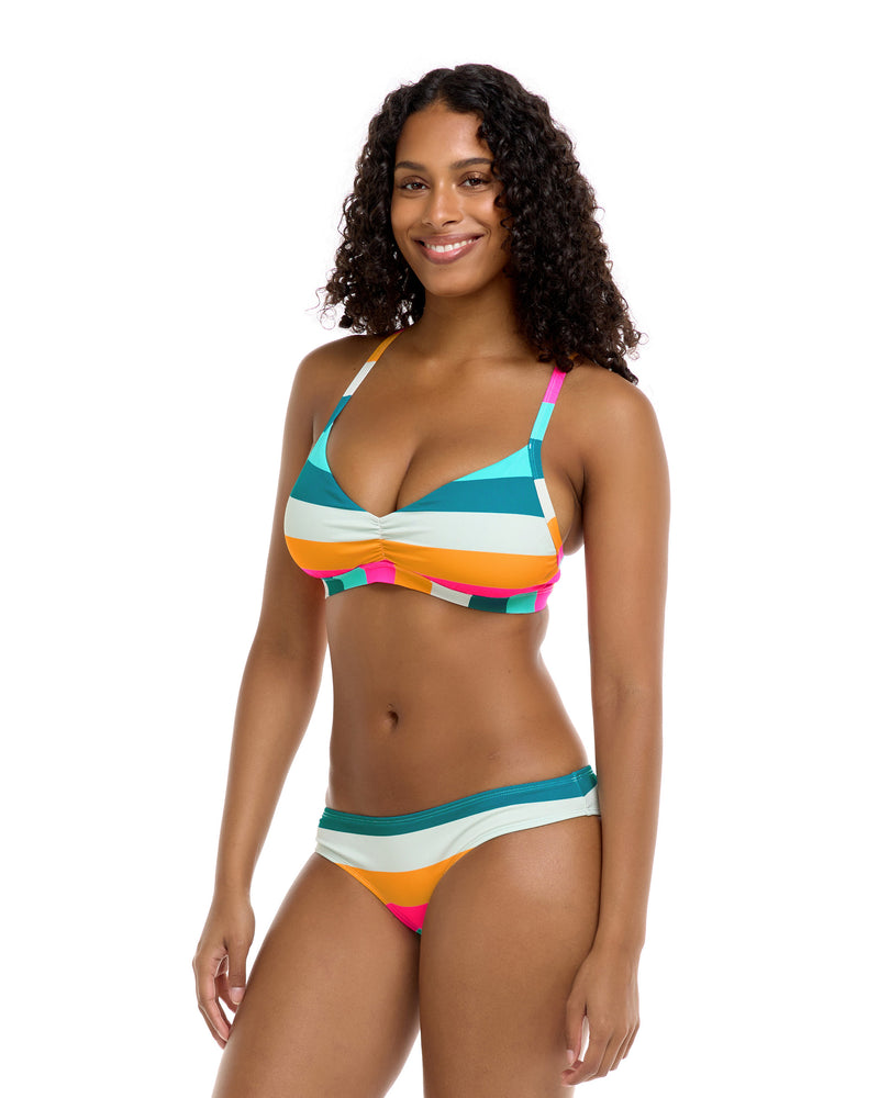 Free Flow Drew D-F Cup Bikini Top - Multi